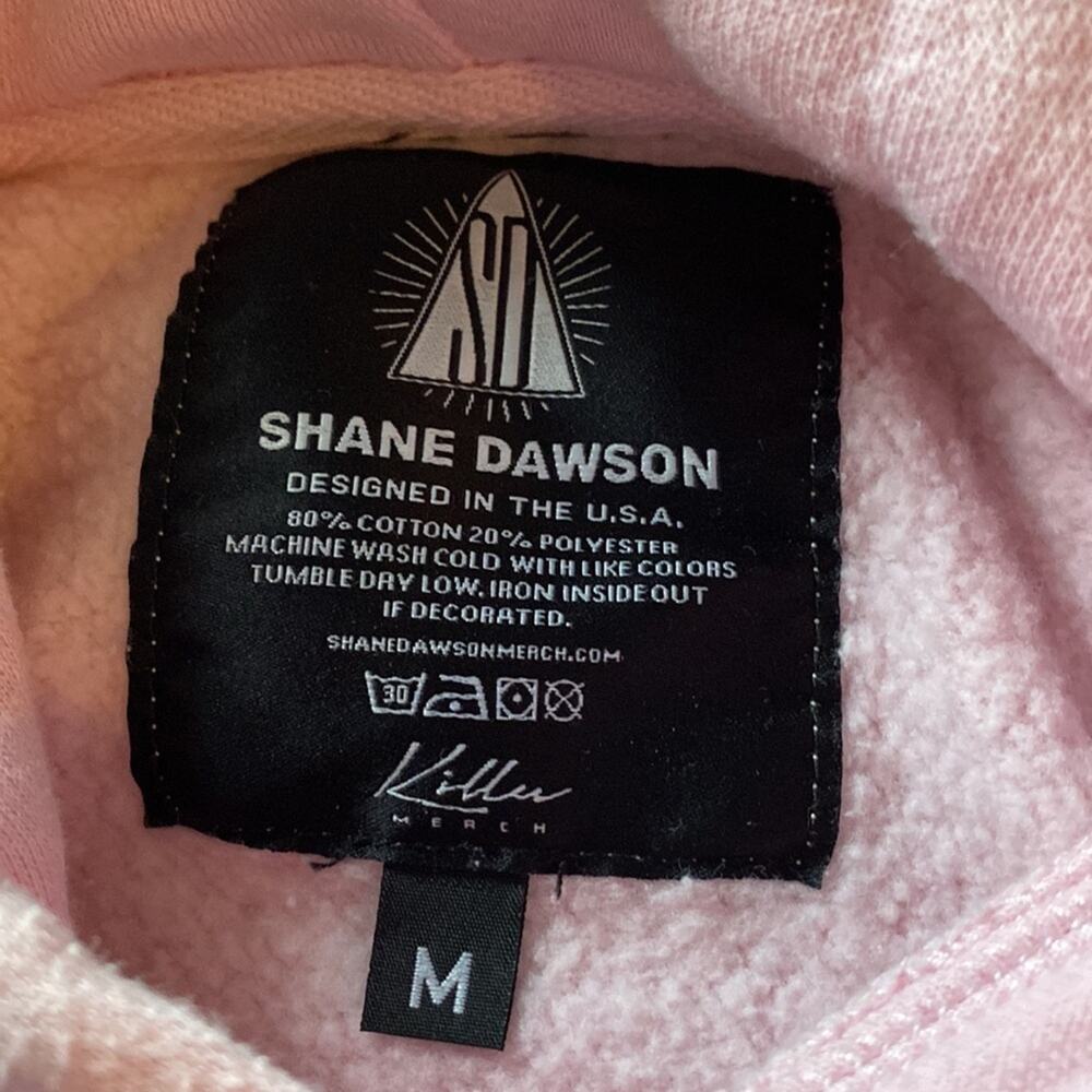 Shane Dawson X Jeffrey Star Killer Designs Pink Pig Logo Hoodie Embroidered Med - Picture 4 of 4